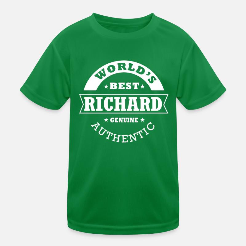 Richards bester personalisierter Name Richard Kinder Funktions-T-Shirt