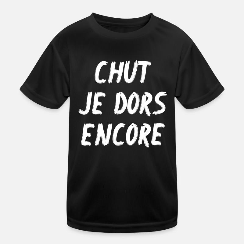 chut je dors encore T-shirt sport Enfant