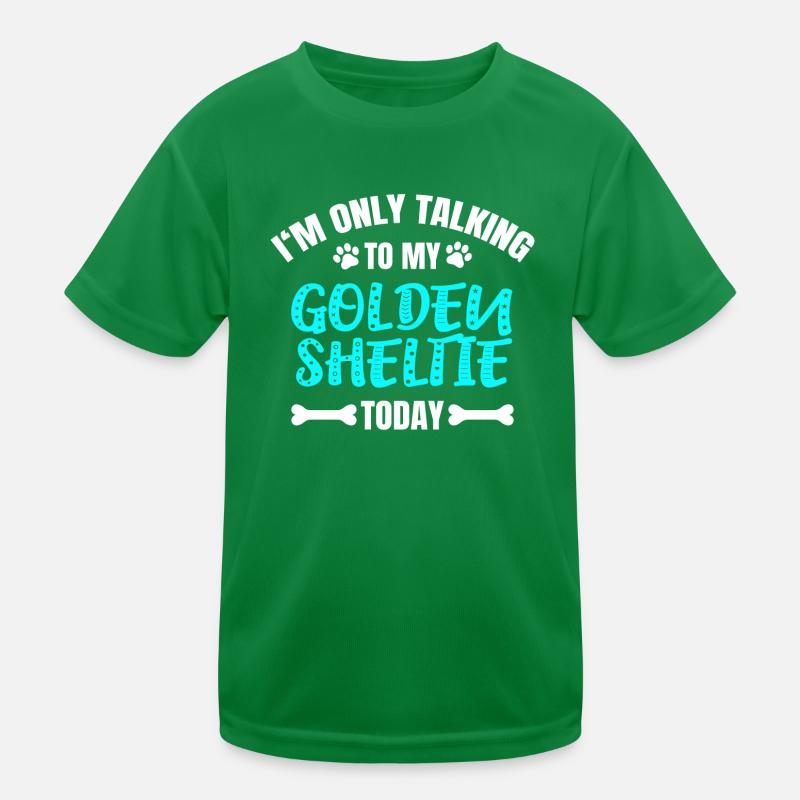 Sheltie d’or T-shirt sport Enfant