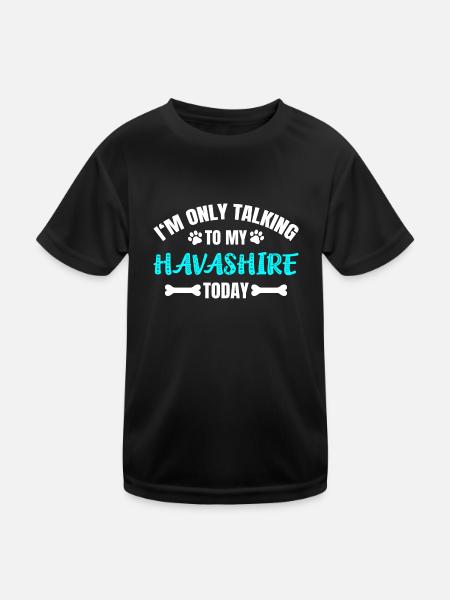 Havashire - Kids Functional T-Shirt - black - Front