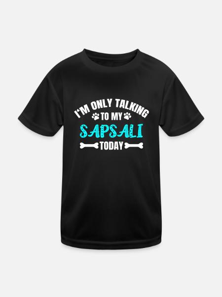 Sapsali - Kids Functional T-Shirt - black - Front