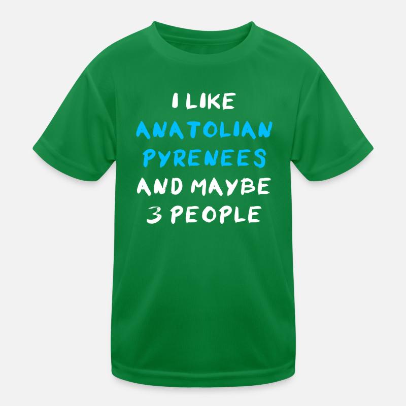 Anatolian Pyrenees Kids Functional T-Shirt