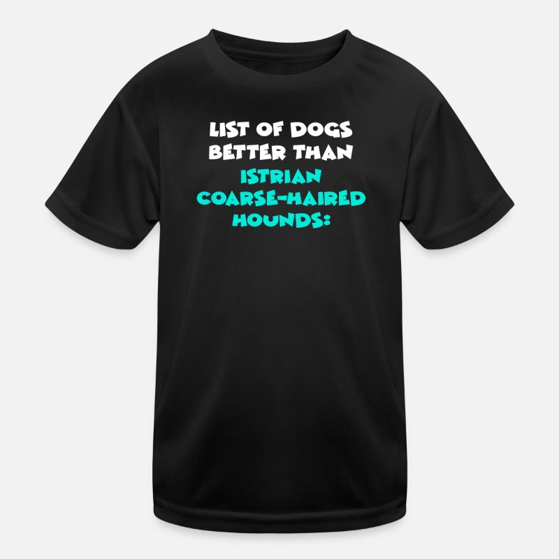 Chiens à poil grossier d’Istrie T-shirt sport Enfant