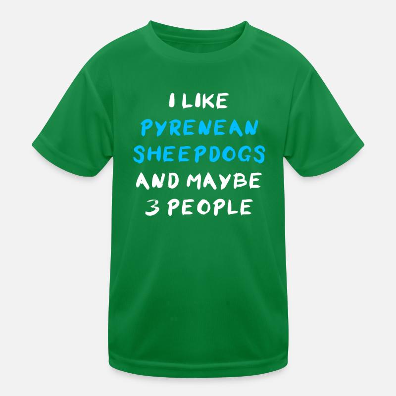 Pyrenean Sheepdog Kinder Funktions-T-Shirt