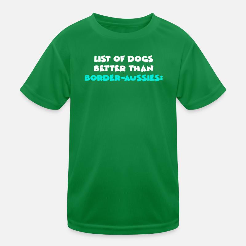 Border-Aussies Kids Functional T-Shirt