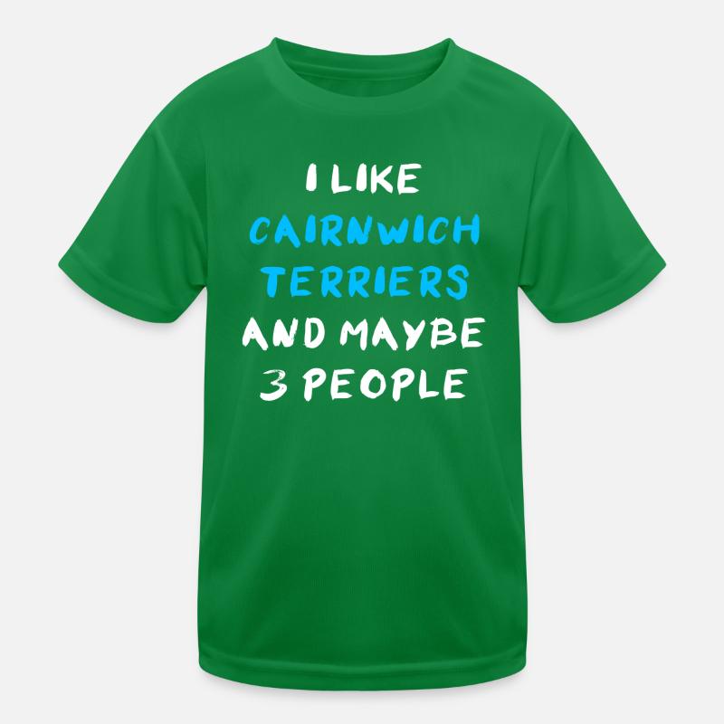 Cairnwich Terrier Kinder Funktions-T-Shirt