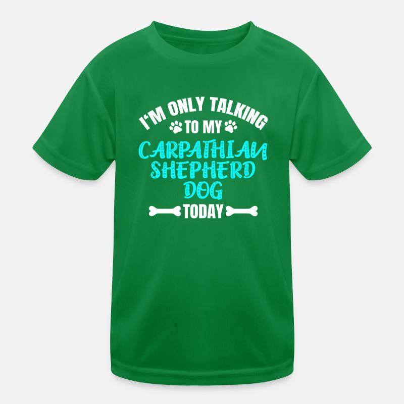 Carpathian Shepherd Dog Kids Functional T-Shirt