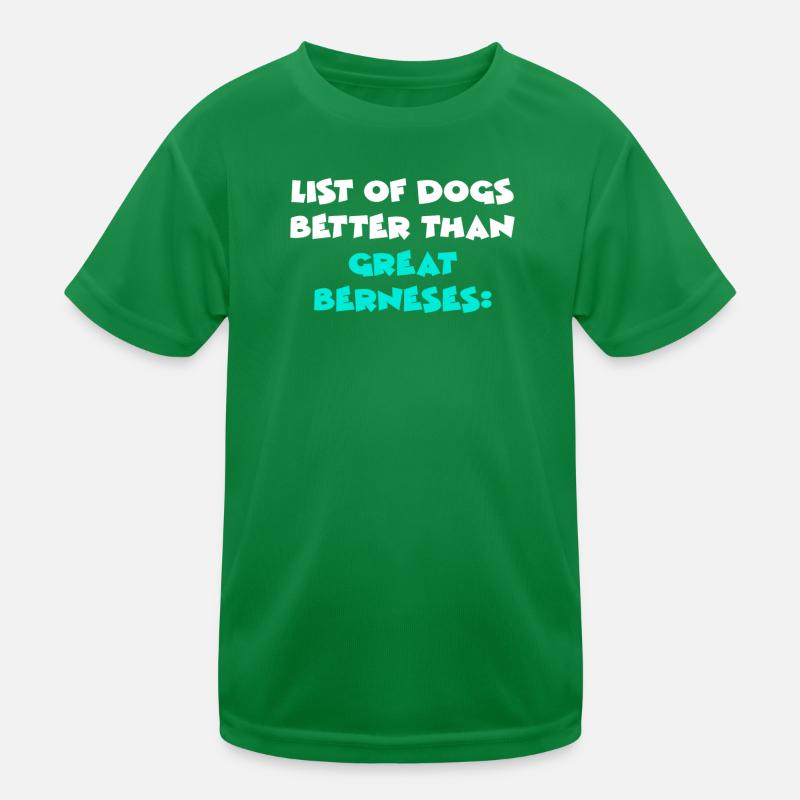 Great Berneses Kinder Funktions-T-Shirt