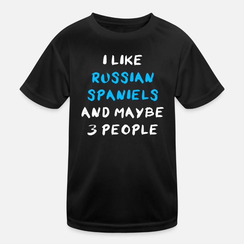 Épagneul russe T-shirt sport Enfant