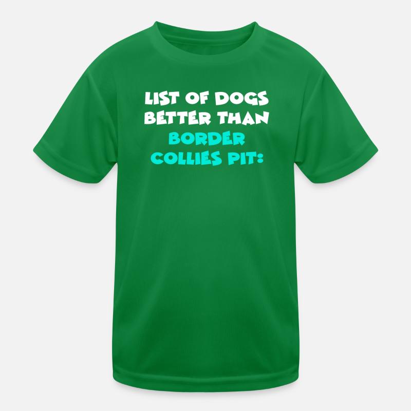 Fosses Border Collie T-shirt sport Enfant