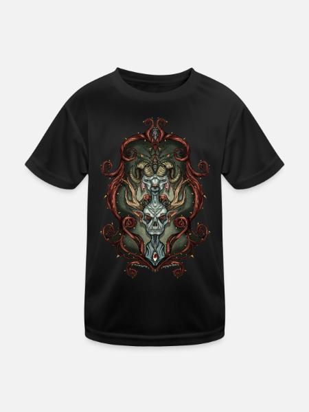 Frame Monster 2 - Kids Functional T-Shirt - black - Front