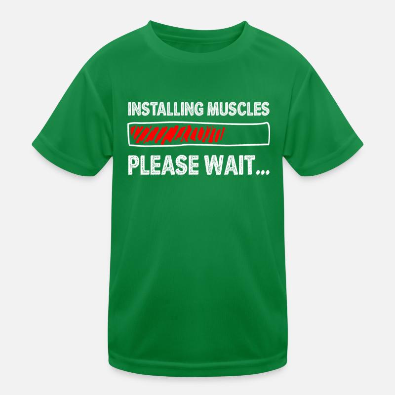 Please Wait Kids Functional T-Shirt