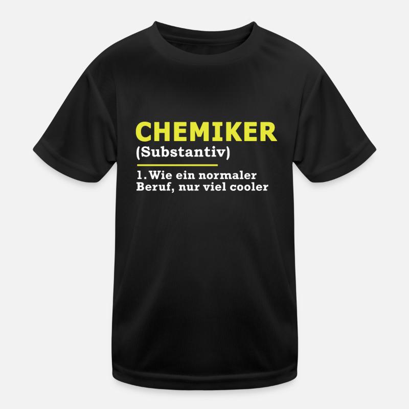 Chemiker Kinder Funktions-T-Shirt