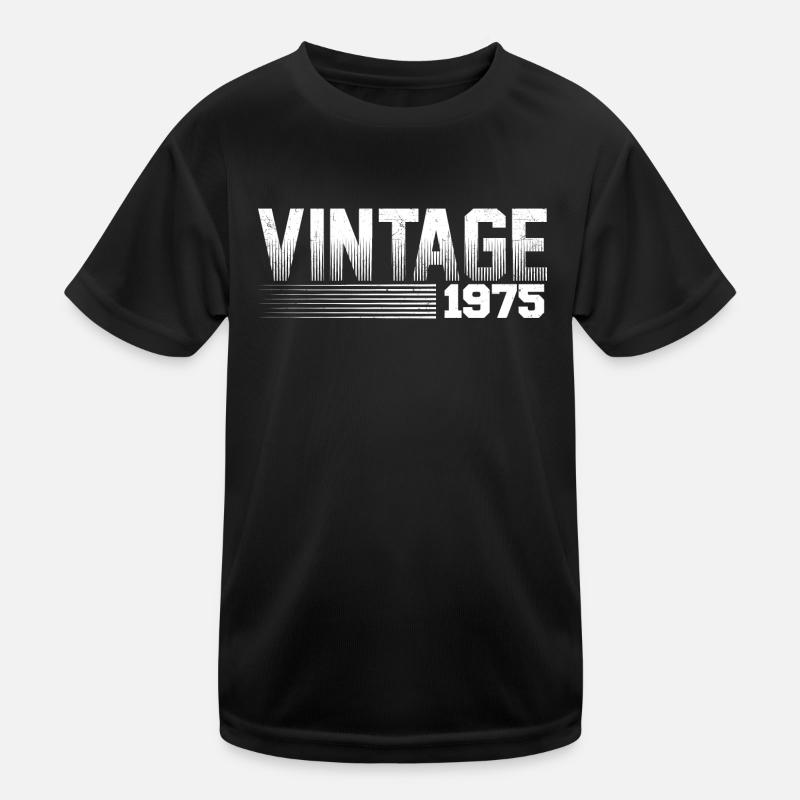 Vintage 1975 Geburtstag Retro 1975 Kinder Funktions-T-Shirt
