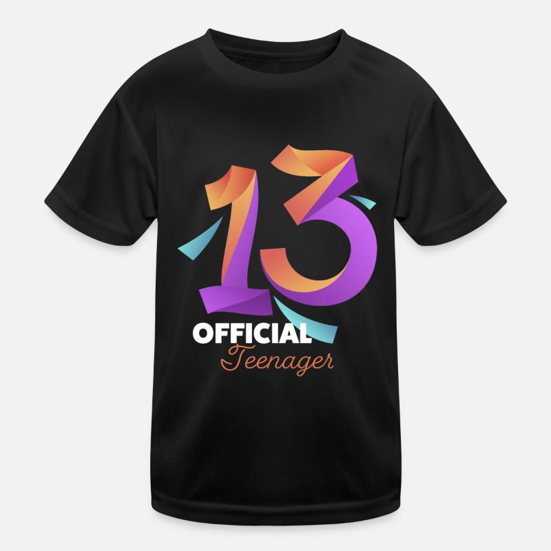 13. Geburtstag Mädchen Geschenk Kinder Funktions-T-Shirt