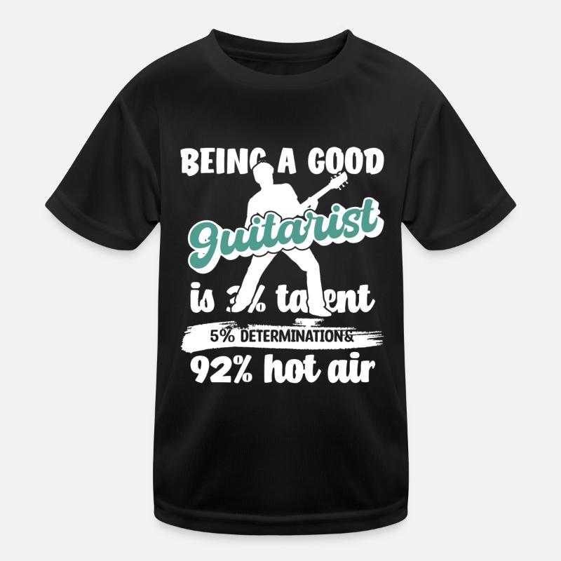 Guitarist Kids Functional T-Shirt