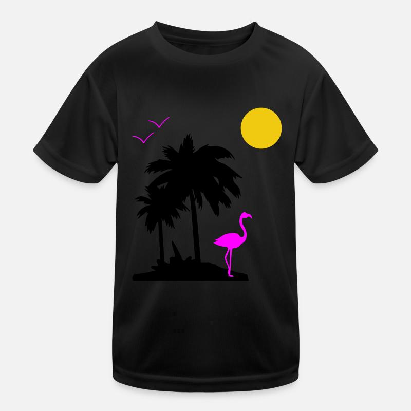 Paradis des palmiers T-shirt sport Enfant