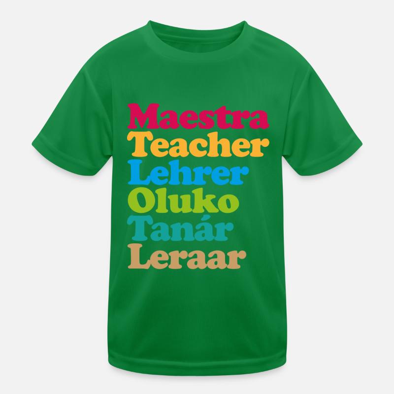 Enseignant T-shirt sport Enfant