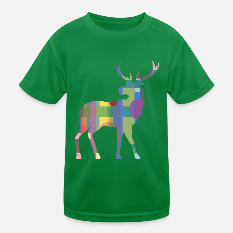 Deer Kids Functional T-Shirt