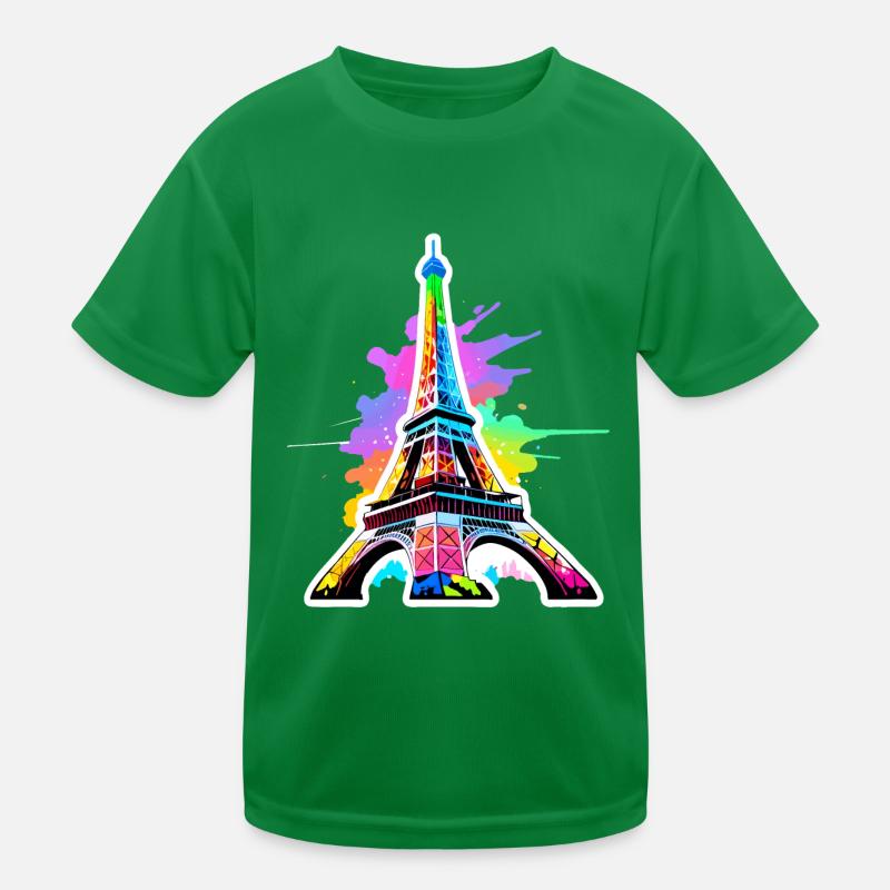 Eiffel tower #18 T-shirt sport Enfant