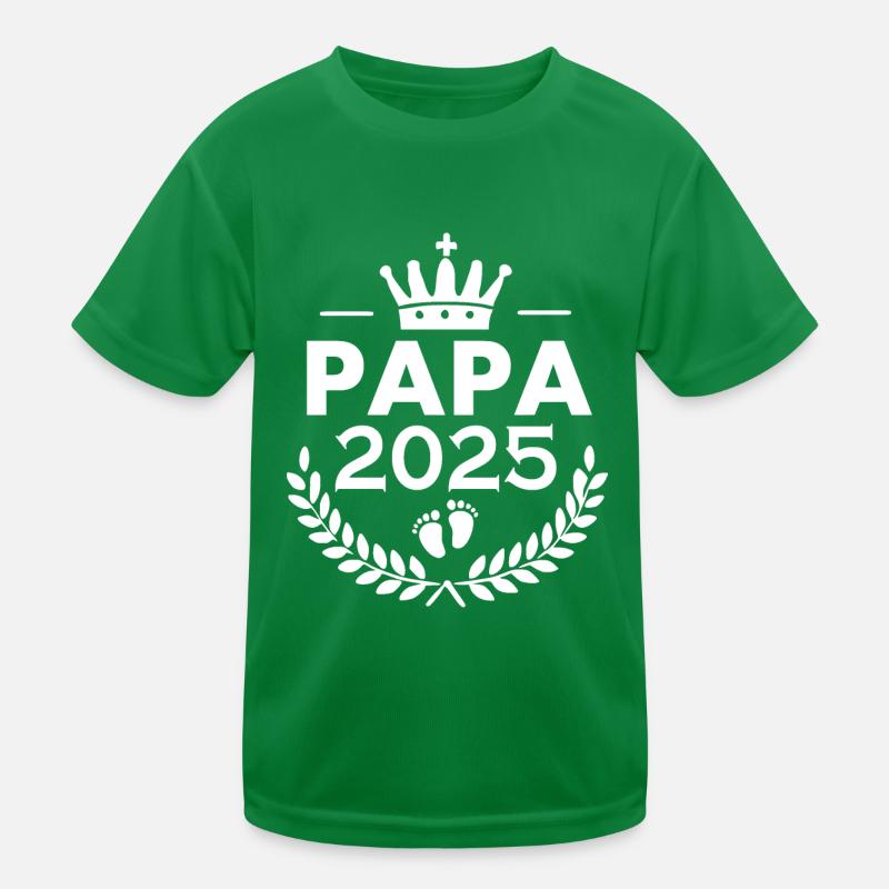 Dad 2025 Kids Functional T-Shirt