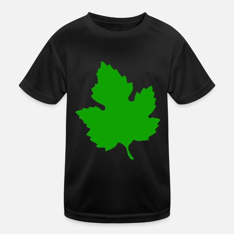 blatt Kinder Funktions-T-Shirt