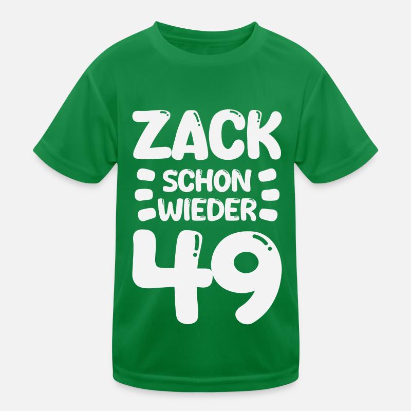 Zack 49 encore ! Anniversaire T-shirt sport Enfant