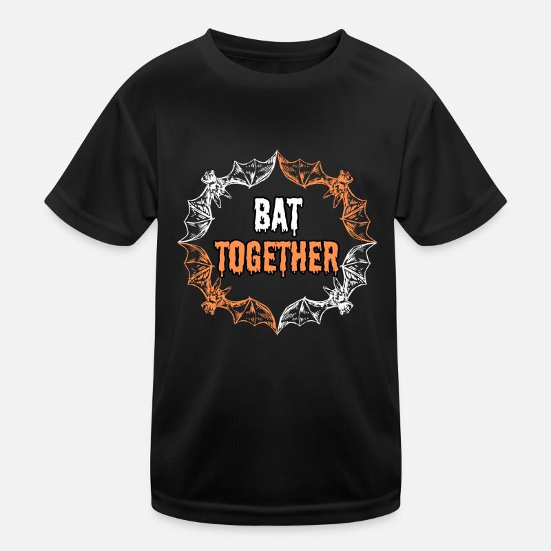 Fledermaus zusammen Kinder Funktions-T-Shirt