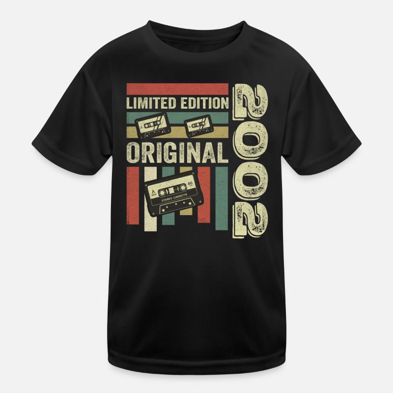 Millésime 2002 - citation d’anniversaire rétro 2002 T-shirt sport Enfant