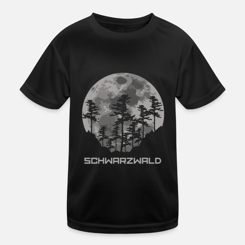 Schwarzwald Kinder Funktions-T-Shirt