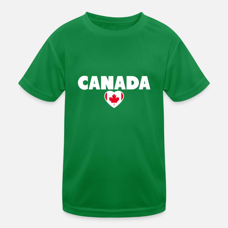 Canada Canada Drapeau canadien T-shirt sport Enfant