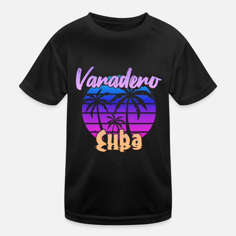 Varadero Cuba Coucher de soleil T-shirt sport Enfant