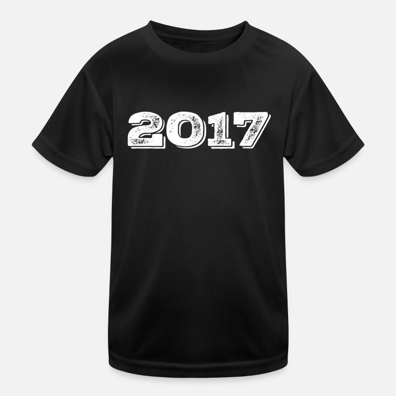 Geburtstagsgeschenk 2017 - 2017 Kinder Funktions-T-Shirt