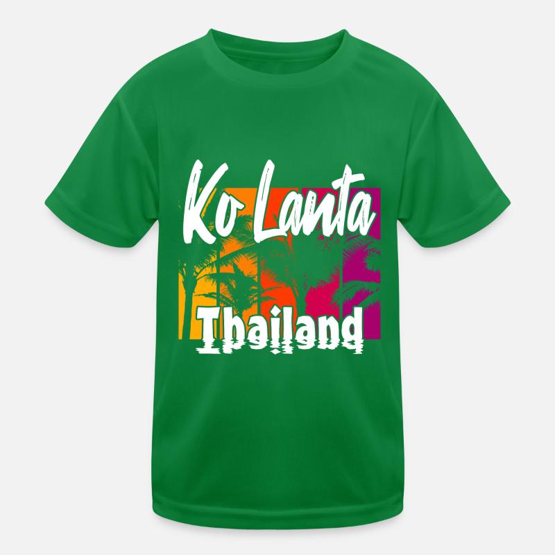 Ko Lanta Thailand Kinder Funktions-T-Shirt