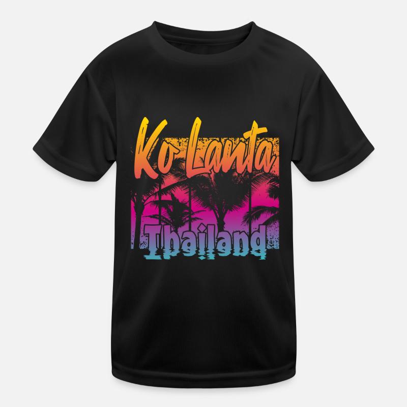 Ko Lanta Thailand Kinder Funktions-T-Shirt