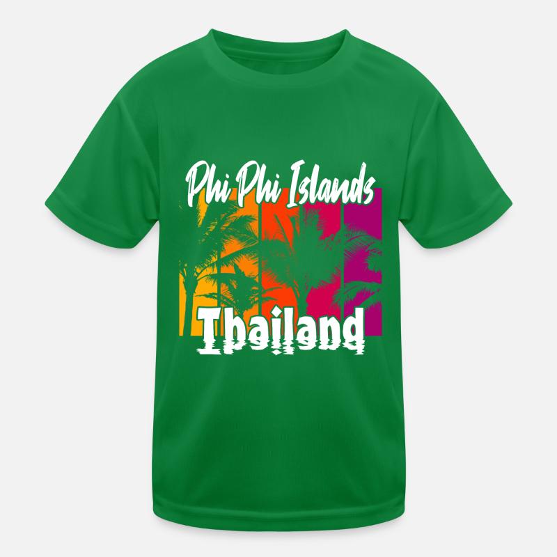 Phi Phi Islands Thailand Kinder Funktions-T-Shirt