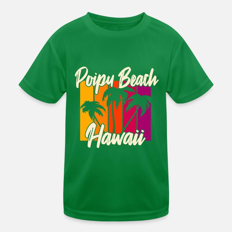 Poipu Beach Hawaii T-shirt sport Enfant
