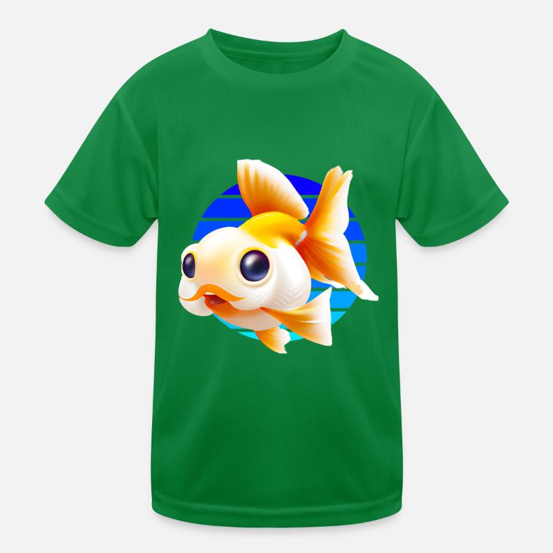 Poisson rouge T-shirt sport Enfant
