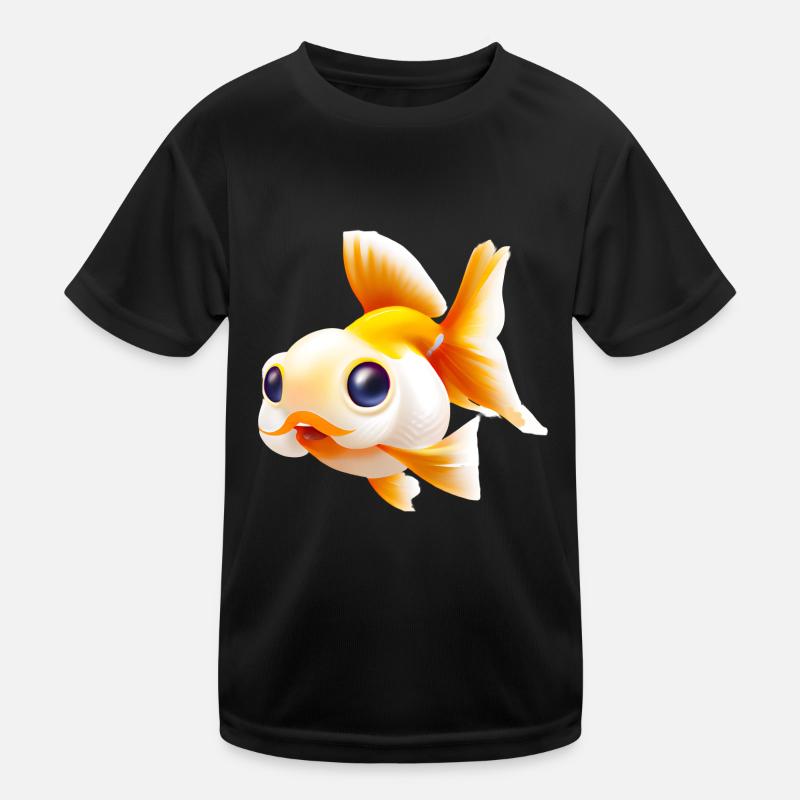 Poisson rouge T-shirt sport Enfant
