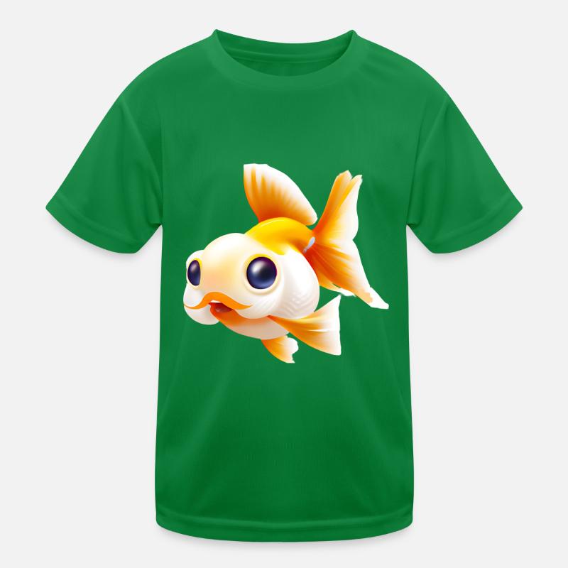 Goldfisch Kinder Funktions-T-Shirt