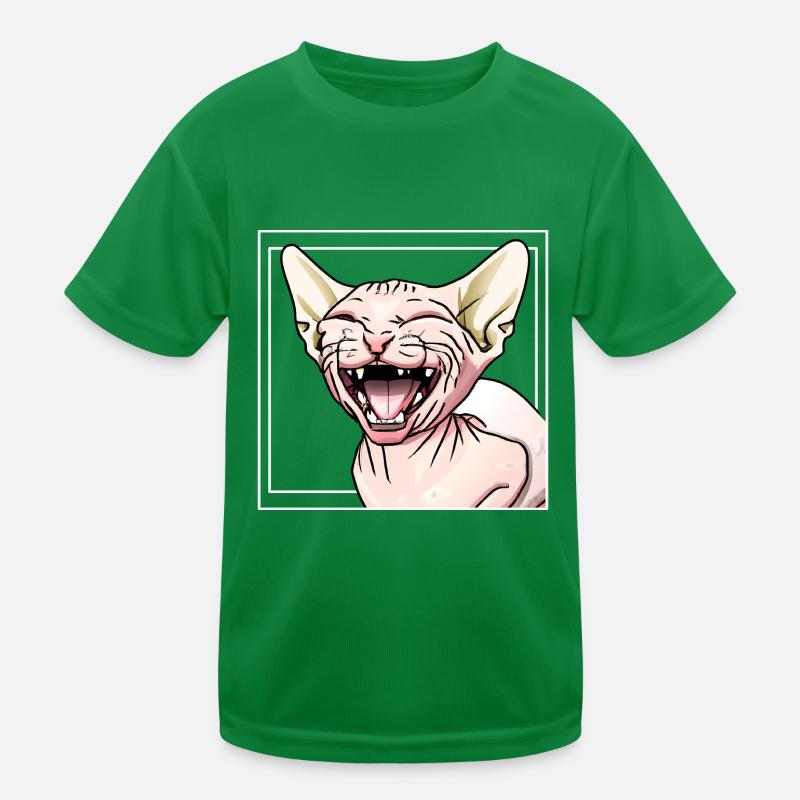 Sphynx Katze Kinder Funktions-T-Shirt