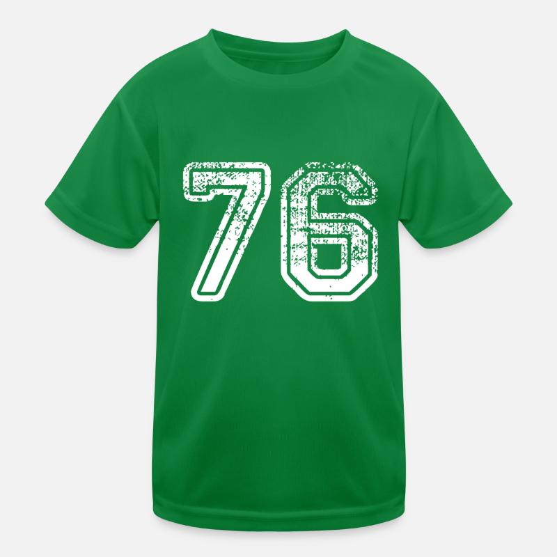 76 Kinder Funktions-T-Shirt