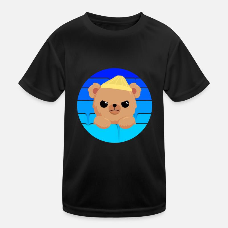 Bad little bear Kids Functional T-Shirt