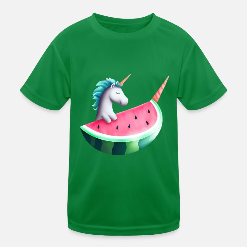Licorne de pastèque T-shirt sport Enfant