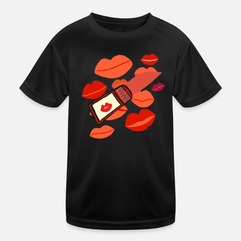 LIPPENSTIFT v2.00 Kinder Funktions-T-Shirt
