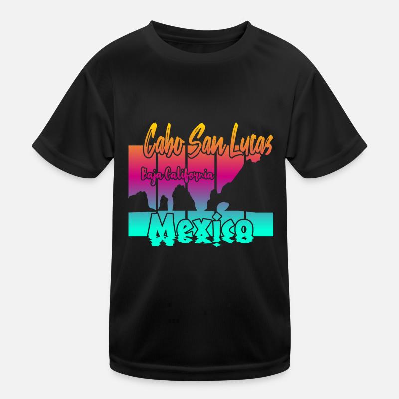Cabo San Lucas Mexico Kids Functional T-Shirt