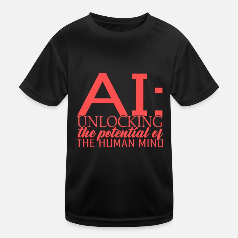 Künstliche Intelligenz Deep Learning Kinder Funktions-T-Shirt