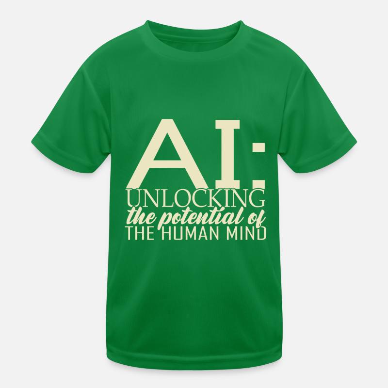 Intelligence artificielle Deep Learning T-shirt sport Enfant