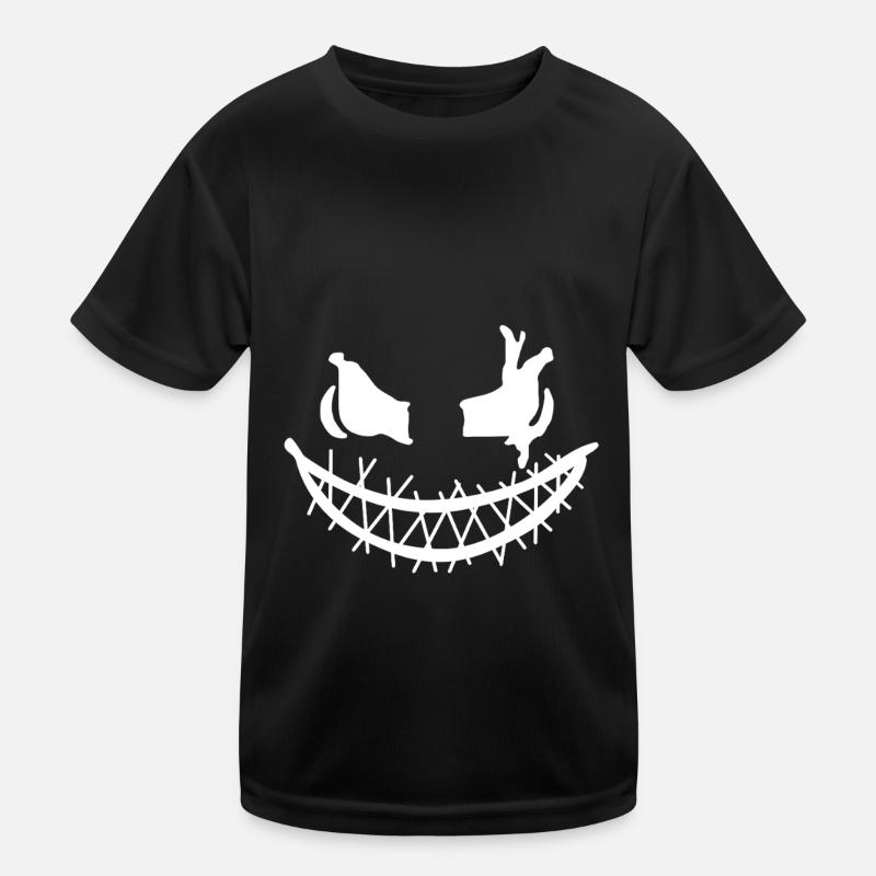 Halloween face à la peur - style cool T-shirt sport Enfant