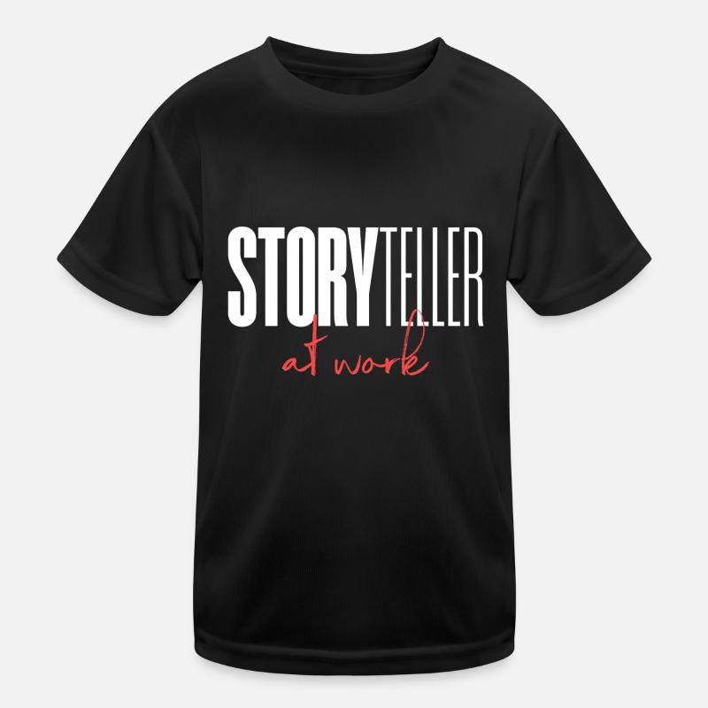 Conteur au travail T-shirt sport Enfant